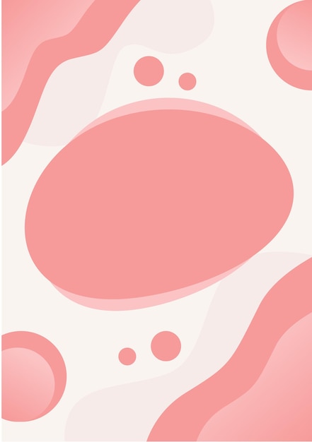 Vector fondo geométrico moderno de onda abstracta rosa