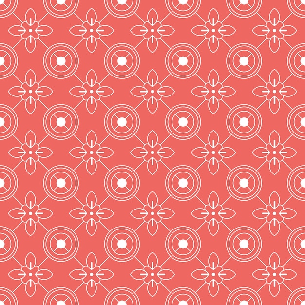 Fondo geométrico moderno de patrones sin fisuras. Papel pintado clásico de batik.