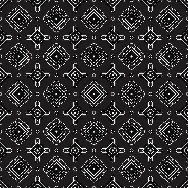 Fondo geométrico moderno de patrones sin fisuras. Papel pintado clásico de batik.