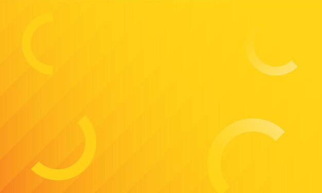 Fondo geométrico naranja abstracto Diseño de vector de composición de formas dinámicas