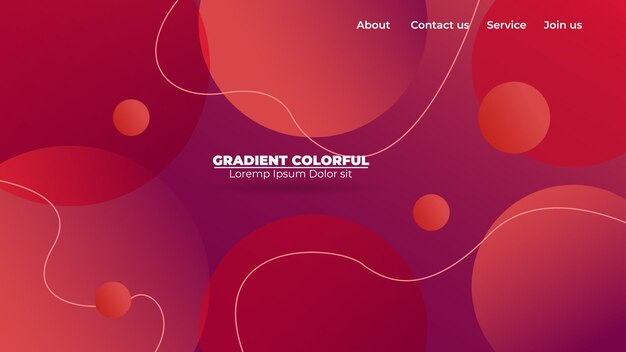Fondo geométrico ondulado degradado abstracto moderno Adecuado para papel tapiz Banner Fondo Tarjeta Libro Ilustración página de destino cubierta de regalo folleto informe negocios redes sociales