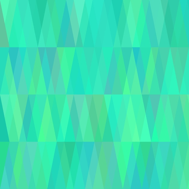 Fondo geométrico de patrones sin fisuras con árboles de Navidad de triángulo abstracto en tonos de verde y azul para papel de regalo de feliz año nuevo o saludo