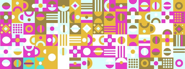 Fondo geométrico plano Diseño de fondo geométrica abstracta con formas hexagonales