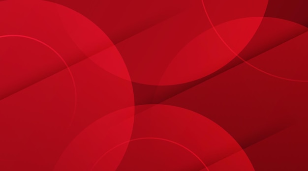 Fondo geométrico rojo fluido dinámico con fondo degradado colorido