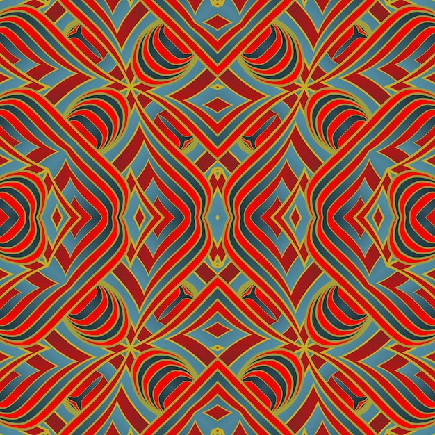 Fondo geométrico simétrico de patrón abstracto de vector transparente con elementos repetitivos