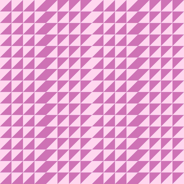 Fondo geométrico de textura de patrón de triángulos rosa