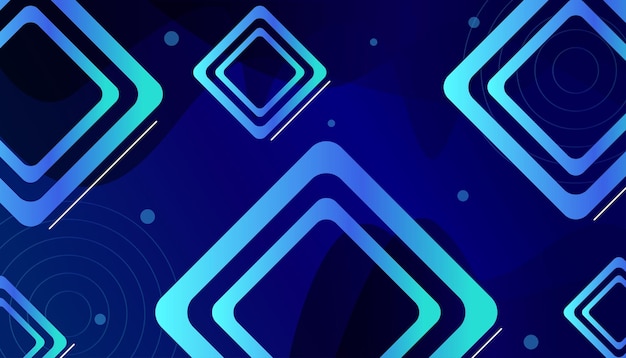 fondo geométrico con tonos azules