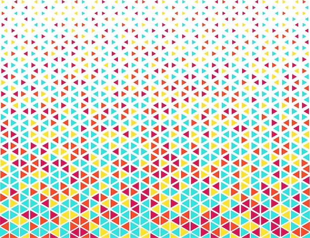 fondo geométrico triángulo multicolor