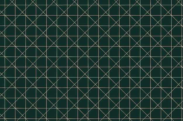 Fondo geométrico verde oscuro moderno con elementos de línea simples Fondo creativo
