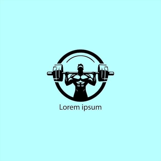 Un fondo de gimnasio negro y blanco