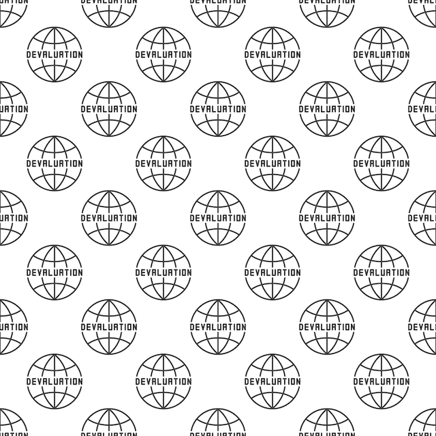 Fondo de globo terráqueo de patrones sin fisuras de la crisis financiera mundial