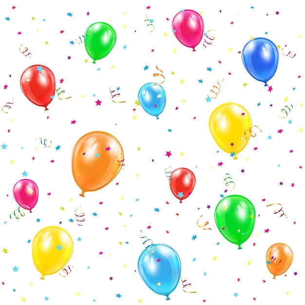 Fondo con globos