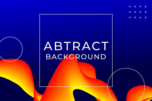 Fondo de gradación de resonancia abstracta Vector Premium