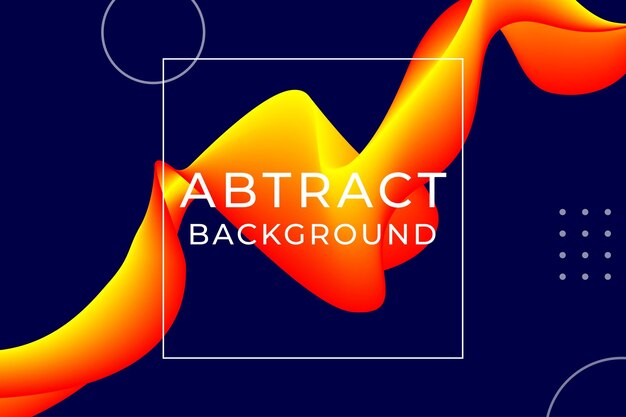 Fondo de gradación de resonancia abstracta Vector Premium