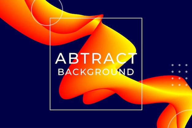 Fondo de gradación de resonancia abstracta Vector Premium