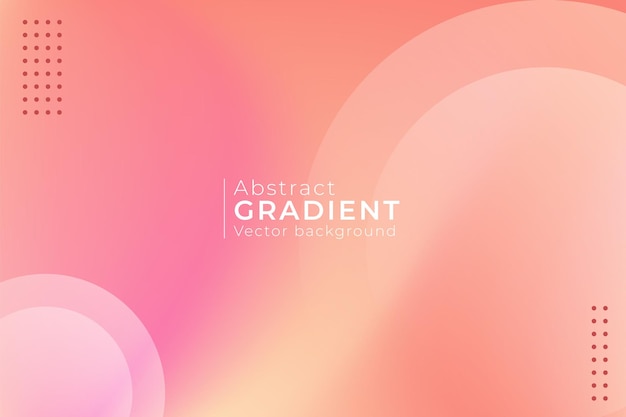 Fondo de gradiente abstracto con círculos y puntos