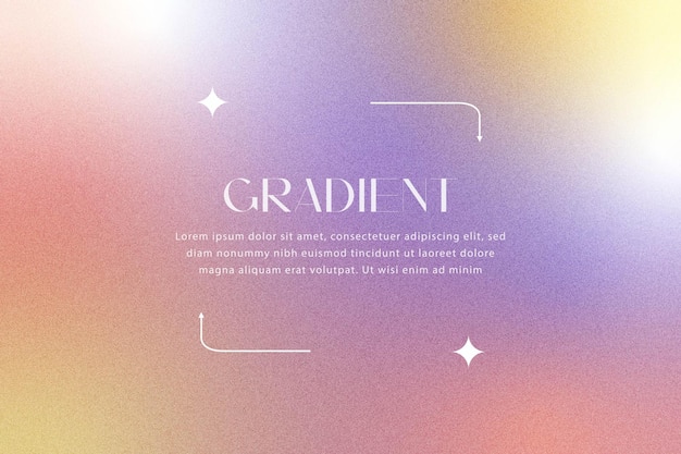 fondo de gradiente abstracto con efecto brillante y ilustración vectorial de fondo de colores granulados
