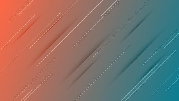 Fondo de gradiente abstracto con líneas