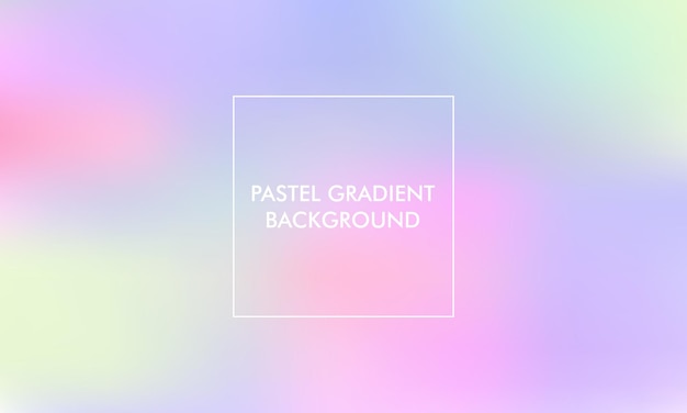 fondo de gradiente abstracto pastel con belleza de color colorido