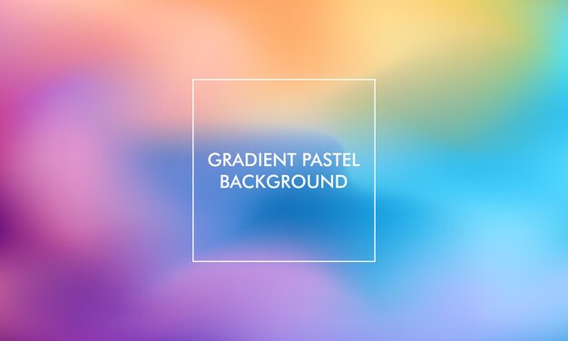 fondo de gradiente abstracto pastel con belleza de color colorido