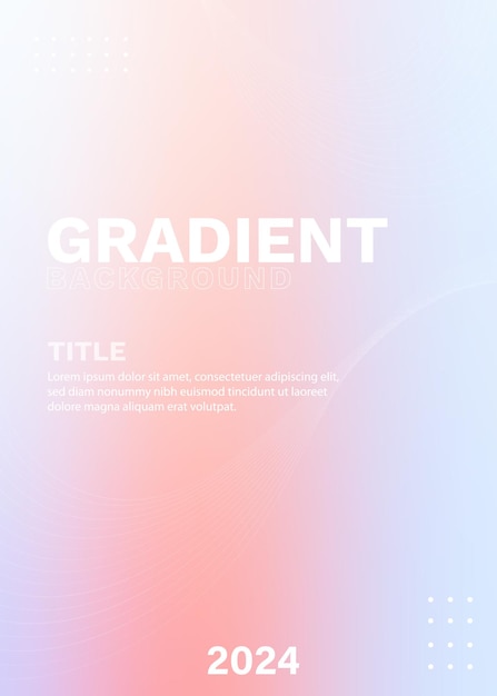 Fondo de gradiente abstracto para proyectos visuales artísticos