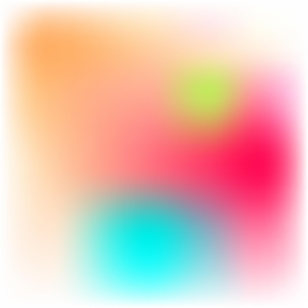 Fondo de gradiente abstracto que muestra una suave mezcla de colores de tonos brillantes y claros