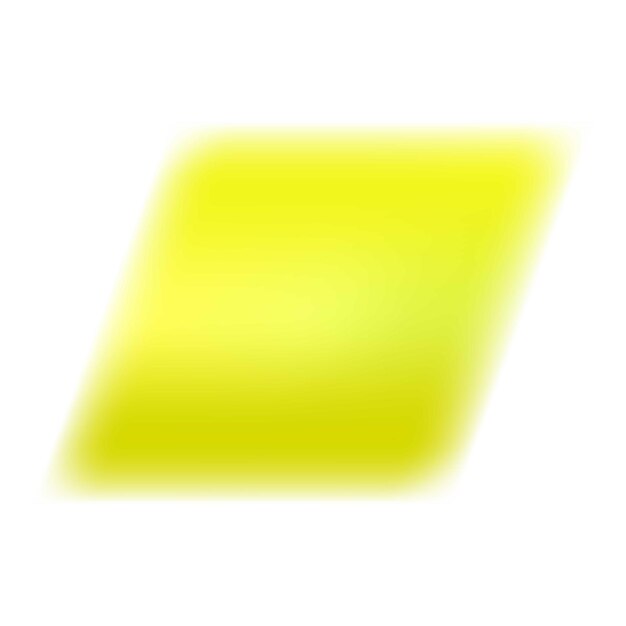 Fondo de gradiente amarillo brillante que crea una forma abstracta borrosa