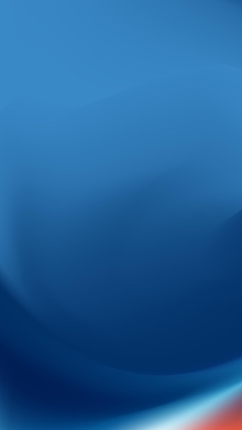 Fondo de gradiente azul abstracto con curva sutil