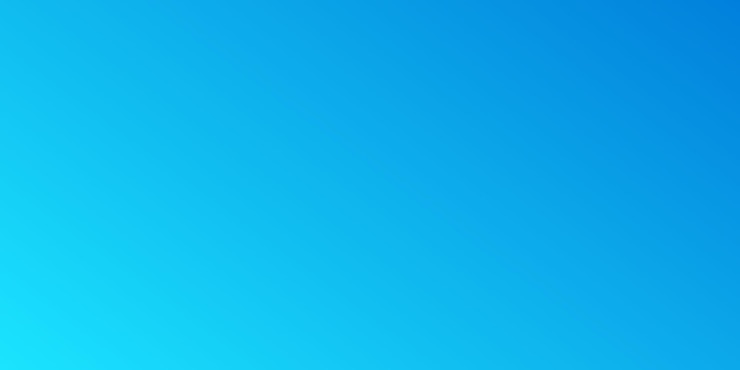 Vector fondo de gradiente azul brillante sencillo