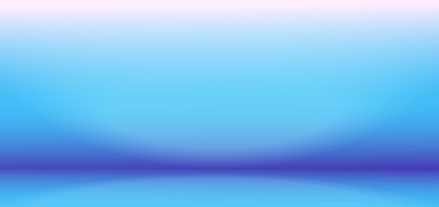 Fondo de gradiente azul con colores de invierno suaves y borrosos Producto de presentación de estudio abstracto