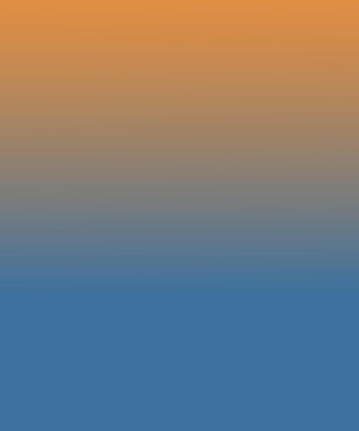 Un fondo de gradiente azul y naranja