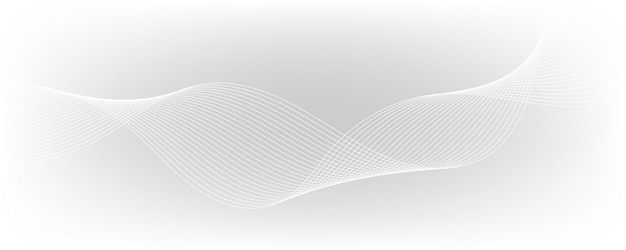 fondo de gradiente blanco abstracto con líneas
