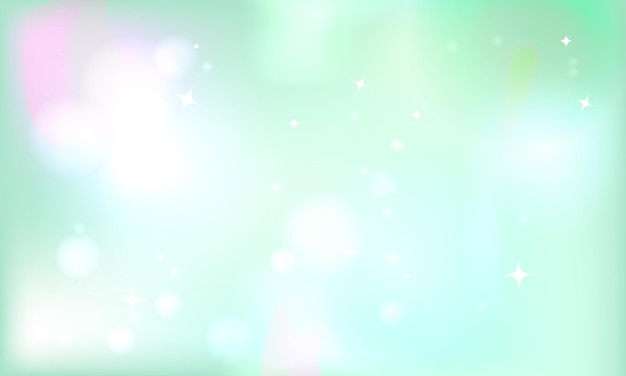 Fondo de gradiente de bokeh pastel abstractado por vectores