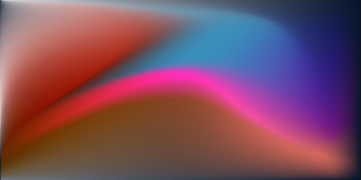 Vector un fondo de gradiente borroso colorido con un fondo de color arco iris