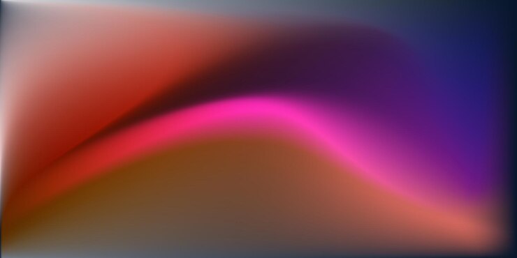 Vector un fondo de gradiente borroso colorido con un fondo de color arco iris