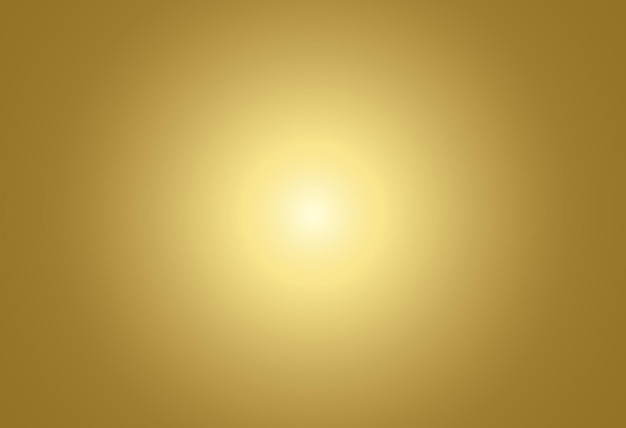 Fondo de gradiente borroso dorado Lujo abstracto