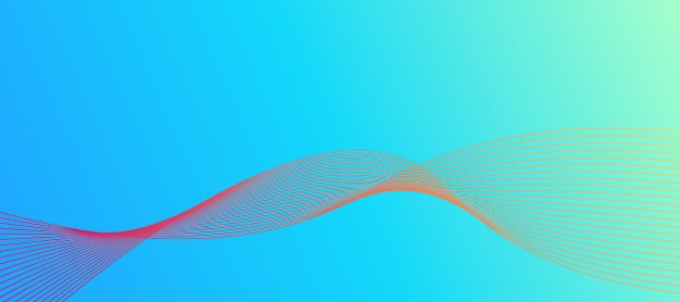 Fondo de gradiente brillante en azul