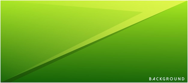 Fondo de gradiente brillante en verde