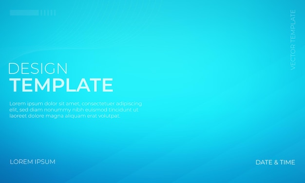 Fondo de gradiente de cian vibrante para proyectos de diseño