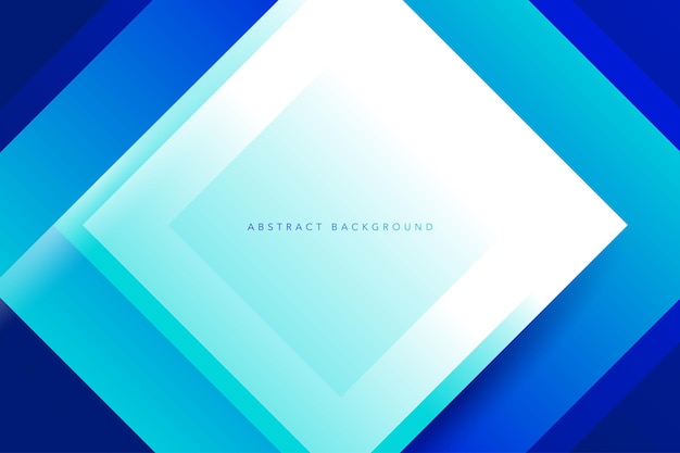 Fondo de gradiente de color azul claro y oscuro abstracto Vector minimalista moderno y diseño geométrico