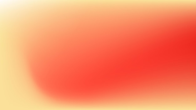 Fondo de gradiente de color borroso abstracto rojo naranja amarillo gradación de grano textura vector melocotón suave ruido textura borrosa fondo abstracto