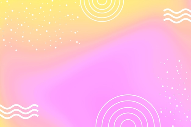 Fondo de gradiente de color borroso para el fondo del banner de presentación