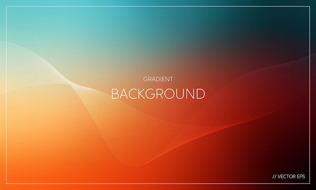 Fondo de gradiente de color naranja-negro con efecto de textura granulada