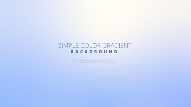 Fondo de gradiente de color sencillo y elegante