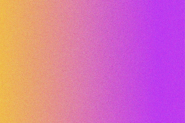El fondo de gradiente de colores púrpura y melocotón Gradación de luz brillante abstracta Espacio vacío Ruido de grano borroso