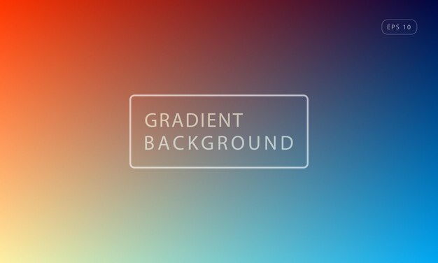 fondo de gradiente colorido moderno con combinaciones de colores vibrantes de azul rojo y naranja eps 10