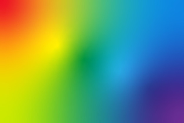 Fondo de gradiente colorido Transición suave del arco iris Colores vivos y vibrantes