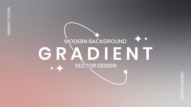 Vector fondo gradiente con diseño moderno inscrito diseño