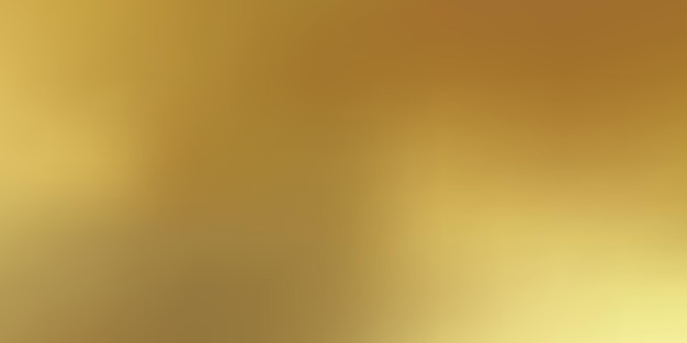 Fondo de gradiente dorado abstracto Desdibujado dorado Brillo liso abstracto Folio de gradiente Metal brillante