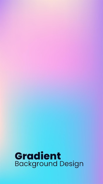 Fondo de gradiente de fluido abstracto vectorial de colores